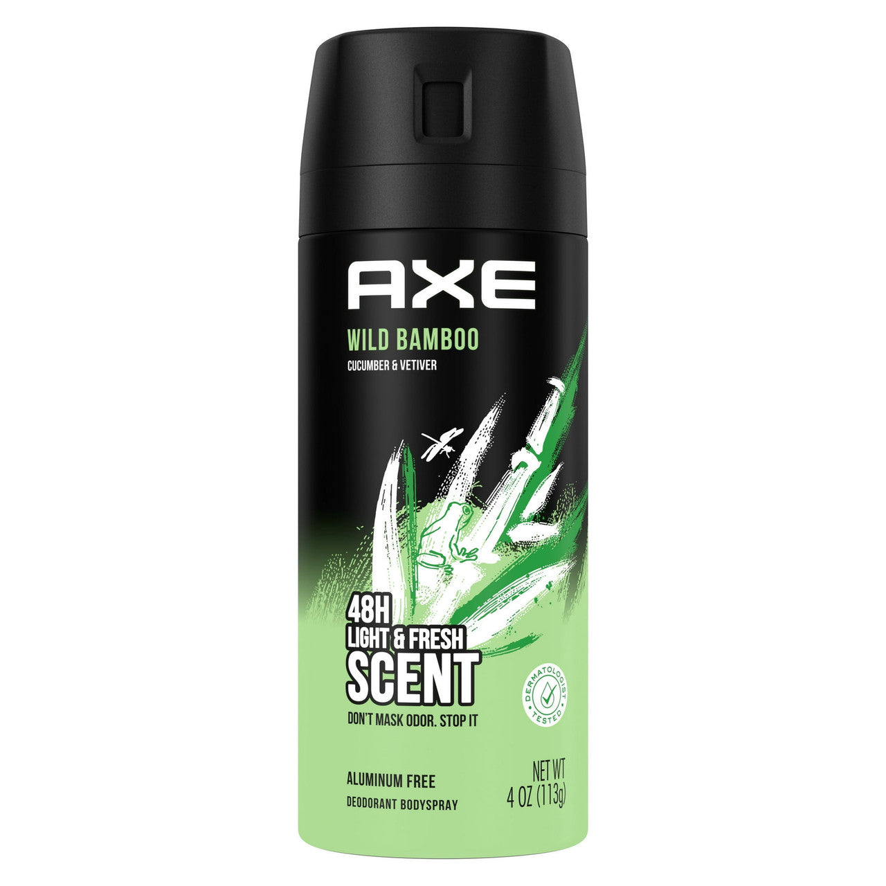 AXE Wild Bamboo Mens Body Spray Deodorant With Essential Oils - 4 Oz